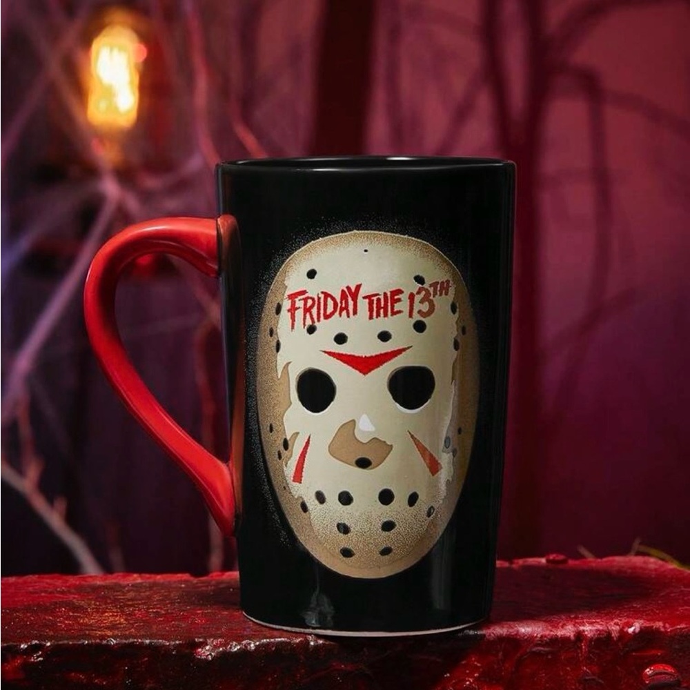 Friday the 13th Black and Red Mug